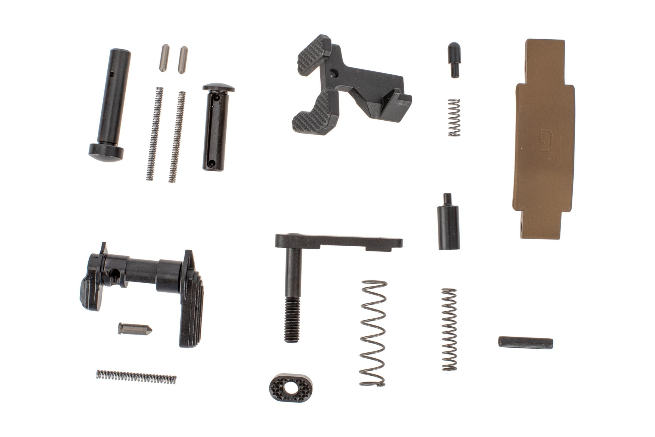 Geissele Automatics Enhanced AR-15 Lower Parts Kit - Desert Dirt